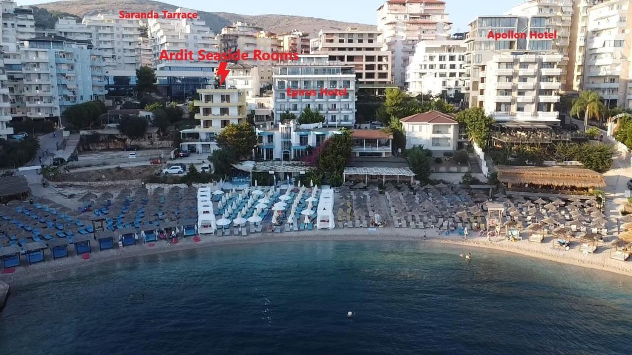 Ardit Seaside Rooms Sarande Exterior photo