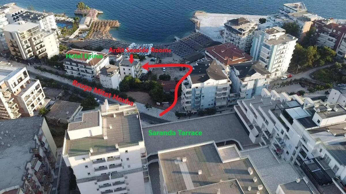Ardit Seaside Rooms Sarande Exterior photo